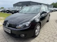 Gebraucht VW Golf VII Match 105 PS (77 kW) 2013 Schwarz Kombi