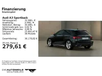 Gebraucht Audi A3 S-Line 150 PS (110 kW) 2025 Mythosschwarz metallic Limousine