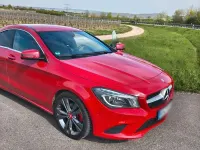 Gebraucht Mercedes CLA200 136 PS (100 kW) 2014 Rot Coupé
