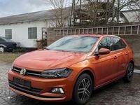 Gebraucht VW Polo Highline 116 PS (85 kW) 2019 Orange Kleinwagen