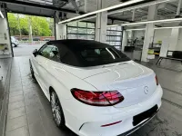 Gebraucht Mercedes C180 AMG line 156 PS (114 kW) 2021 Weiß Cabrio