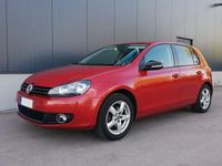 Gebraucht VW Golf VI Style 80 PS (58 kW) 2011 Rot Kleinwagen