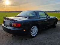 Usata Mazda MX5 110 CV (80 kW) 2000 Blu Cabrio