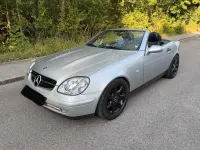 Gebraucht Mercedes SLK230 193 PS (141 kW) 1999 Silber Cabrio