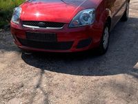 Gebraucht Ford Fiesta 80 PS (58 kW) 2007 Rot Kleinwagen