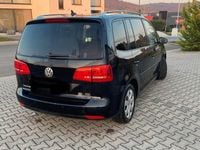 Gebraucht VW Touran Comfortline 105 PS (77 kW) 2012 Schwarz Van / Kleinbus