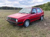 Używany VW Golf II GTD 54 KM (39 kW) 1988 Czerwony Hatchback