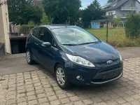 Gebraucht Ford Fiesta 82 PS (60 kW) 2009 Blau Kleinwagen