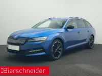 Gebraucht Skoda Superb SportLine 218 PS (160 kW) 2023 Blau Kombi