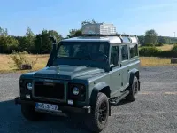 Gebraucht Land Rover Defender 122 PS (89 kW) 2009 Grün SUV