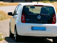 Gebraucht VW up! 75 PS (55 kW) 2014 Weiß Kleinwagen