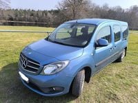 Gebraucht Mercedes Citan 111 110 PS (80 kW) 2014 Blau Van / Kleinbus