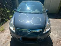 Gebraucht Opel Corsa 90 PS (66 kW) 2008 Blau Kleinwagen