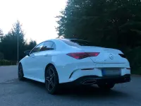 Gebraucht Mercedes CLA220 AMG line Plus 190 PS (139 kW) 2022 Weiß Coupé