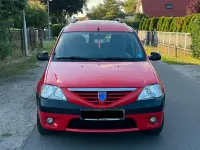 Gebraucht Dacia Logan MCV 75 PS (55 kW) 2008 Rot Kombi