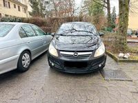 Gebraucht Opel Corsa 2007 Schwarz Kleinwagen