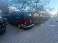 Gebraucht Ford Transit 100 PS (73 kW) 2002 Rot Van / Kleinbus