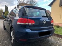 Gebraucht VW Golf VI Trendline 80 PS (58 kW) 2009 Blau Kleinwagen