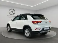 Gebraucht VW T-Roc Life 116 PS (85 kW) 2022 Pure white/deep black perleff SUV