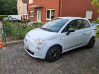 Gebraucht Fiat 500 70 PS (51 kW) 2009 Blau Cabrio