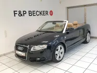 Gebraucht Audi A4 Cabriolet S-Line 163 PS (119 kW) 2008 Phantomschwarz Cabrio