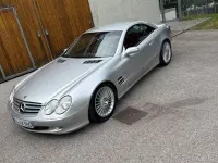 Gebraucht Mercedes SL350 245 PS (180 kW) 2003 Silber Cabrio