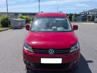 Gebraucht VW Caddy Maxi Comfortline 102 PS (75 kW) 2011 Rot Van / Kleinbus
