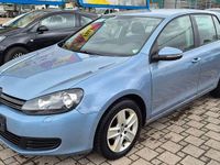 Gebraucht VW Golf VI Comfortline 105 PS (77 kW) 2010 Blau Kleinwagen