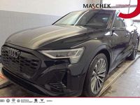 Gebraucht Audi e-tron Sportback S-Line 250 kW (340 PS) 2023 Mythosschwarz metallic SUV