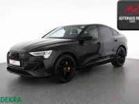 Gebraucht Audi e-tron Sportback S-Line 300 kW (408 PS) 2023 Schwarz SUV