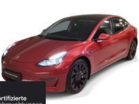 Gebraucht Tesla Model 3 Performance 377 kW (513 PS) 2021 Rot Limousine