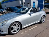 Gebraucht Mercedes SLK350 272 PS (200 kW) 2005 Silber Cabrio