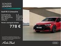 Neu Audi RS3 400 PS (294 kW) 2026 Rot (progressivrot metallic) Limousine