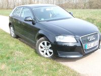 Gebraucht Audi A3 102 PS (75 kW) 2008 Schwarz Kleinwagen