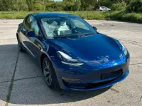 Brugt Tesla Model 3 Long Range AWD 339 kW (462 HK) 2020 Blå Sedan