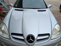 Gebraucht Mercedes SLK200 163 PS (119 kW) 2006 Silber Cabrio