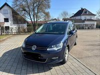 Gebraucht VW Sharan Comfortline 140 PS (102 kW) 2015 Blau Van / Kleinbus