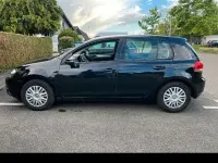 Gebraucht VW Golf VI Trendline 80 PS (58 kW) 2011 Schwarz Kleinwagen