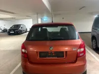 Gebraucht Skoda Fabia 69 PS (50 kW) 2009 Orange Kleinwagen