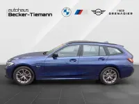 Gebraucht BMW 320e Sport Line 204 PS (150 kW) 2022 Phytonicblau Kombi