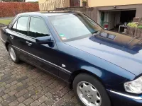 Gebraucht Mercedes C200 Elegance 136 PS (100 kW) 1997 Blau Limousine