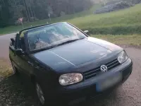 Occasion VW Golf 101 ch (74 kW) 1999 Bleue Cabriolet
