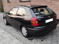 Gebraucht Toyota Corolla 86 PS (63 kW) 1999 Schwarz Kleinwagen