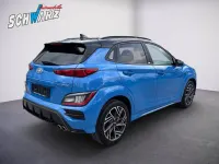 Gebraucht Hyundai Kona N Line 120 PS (88 kW) 2021 Blau SUV