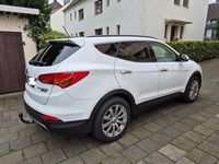 Gebraucht Hyundai Santa Fe Premium 197 PS (144 kW) 2015 Weiß SUV