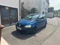 Second-hand VW Fox 55 CP (40 kW) 2006 Albastru Hatchback
