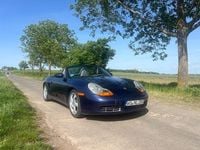 Gebraucht Porsche Boxster 228 PS (167 kW) 2002 Blau Cabrio