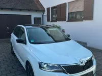 Gebraucht Skoda Rapid Drive 125 PS (91 kW) 2018 Weiß Kleinwagen