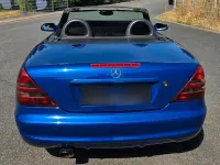 Gebraucht Mercedes SLK230 193 PS (141 kW) 1998 Blau Cabrio