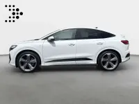 Gebraucht Audi Q4 Sportback e-tron S-Line 219 kW (299 PS) 2023 Gletscherweiß metallic SUV
